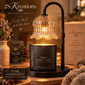 Candle Warmer + 17 oz Wickless Candle Bundle